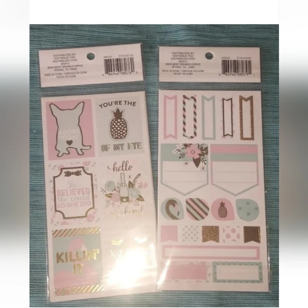 Recollections stickers autocollants